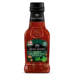 Kemal Kükrer Kekikli Biber Parçacıklı Acı Biber Sosu 250ml