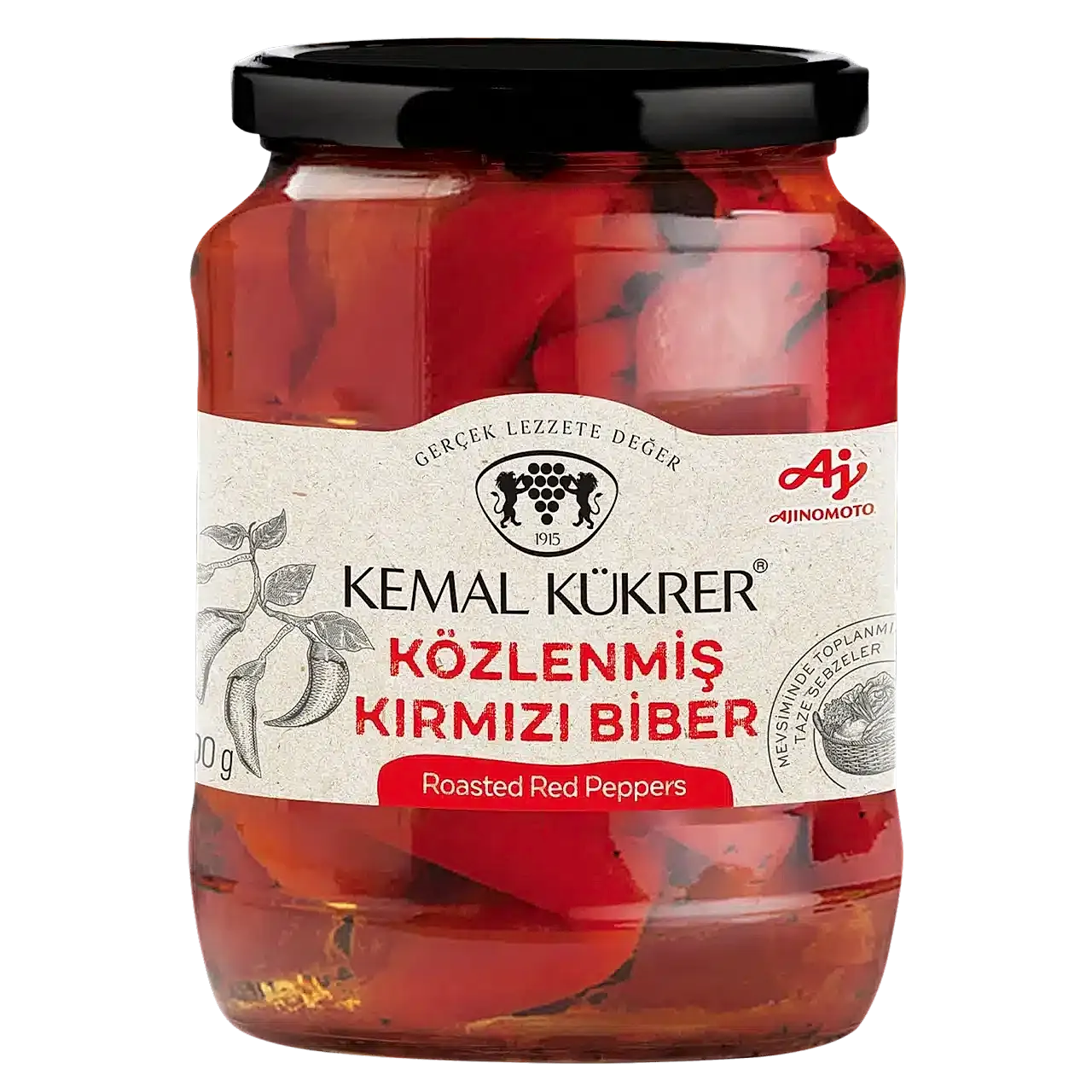Kemal Kükrer Közlenmiş Kırmızı Biber