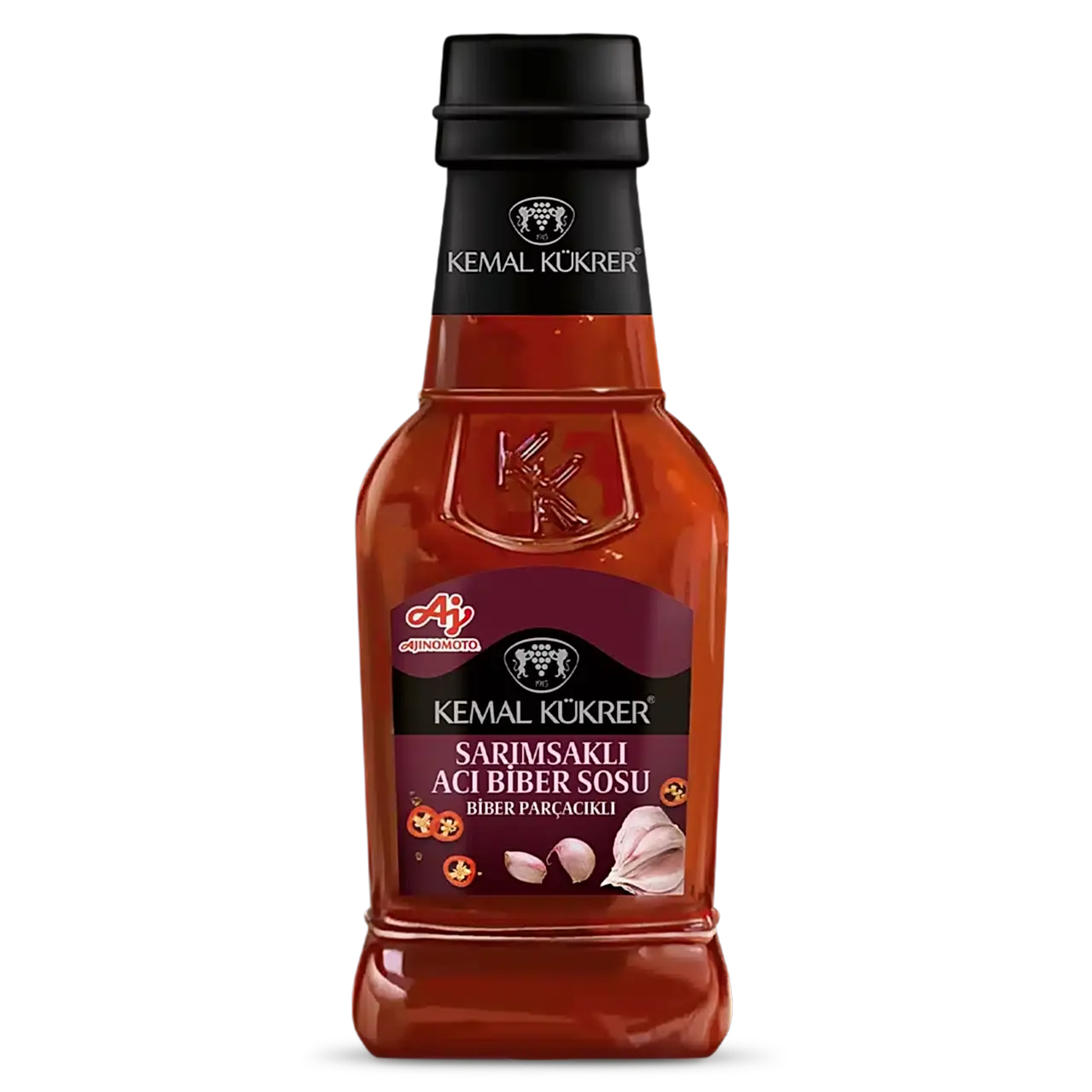 Kemal Kükrer Sarımsaklı Biber Parçacıklı Acı Biber Sosu 250ml